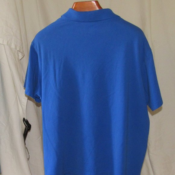 Columbia Mens Blue Polo Cotton/Polyester/ Elastane Blend EUC - Picture 3 of 5